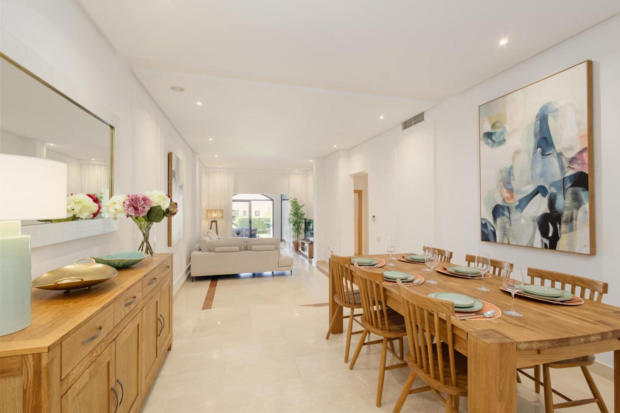 Apartment 3 Bedroom Apartment, With Private Garden And Terrace, In Puerto Banus Marbella